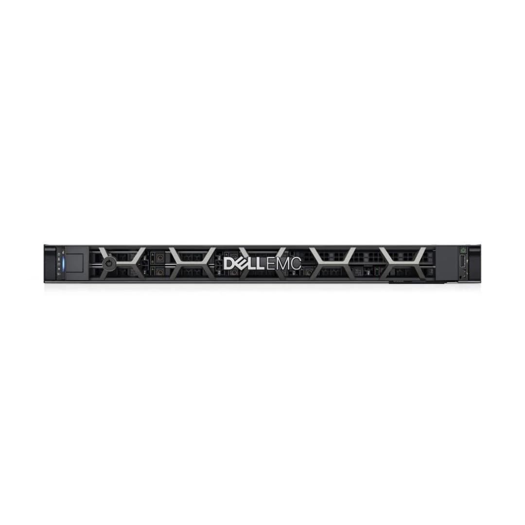 Dell PowerEdge R350 Rack Server – Intel Xeon E-2314 4-Core, 16GB DDR4 ECC, 1x 4TB SAS HDD, PERC H355 RAID, 4-Bay 3.5in Hot-Plug, No PSU, 3-Year Warranty | R35013A-4TB-H355-NO PS